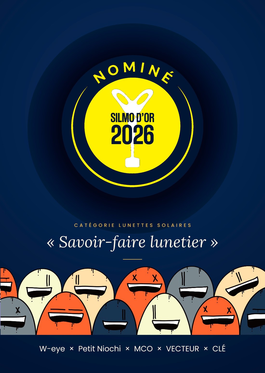 Affiche de la nomination au Silmo d'Or 2026.